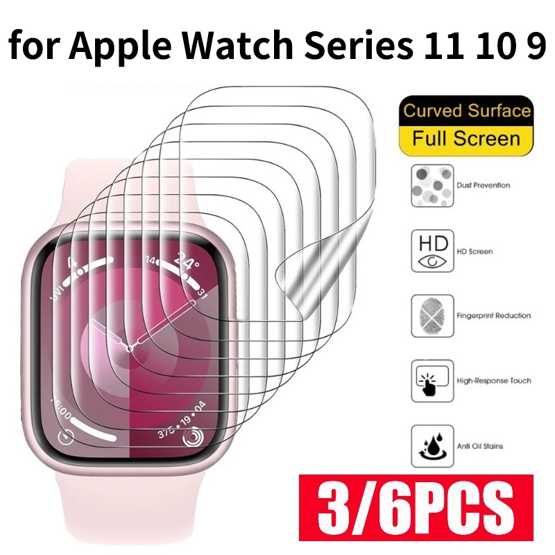 6pcs Screen Protector Film for – Smartwatch Case recenzja i cena