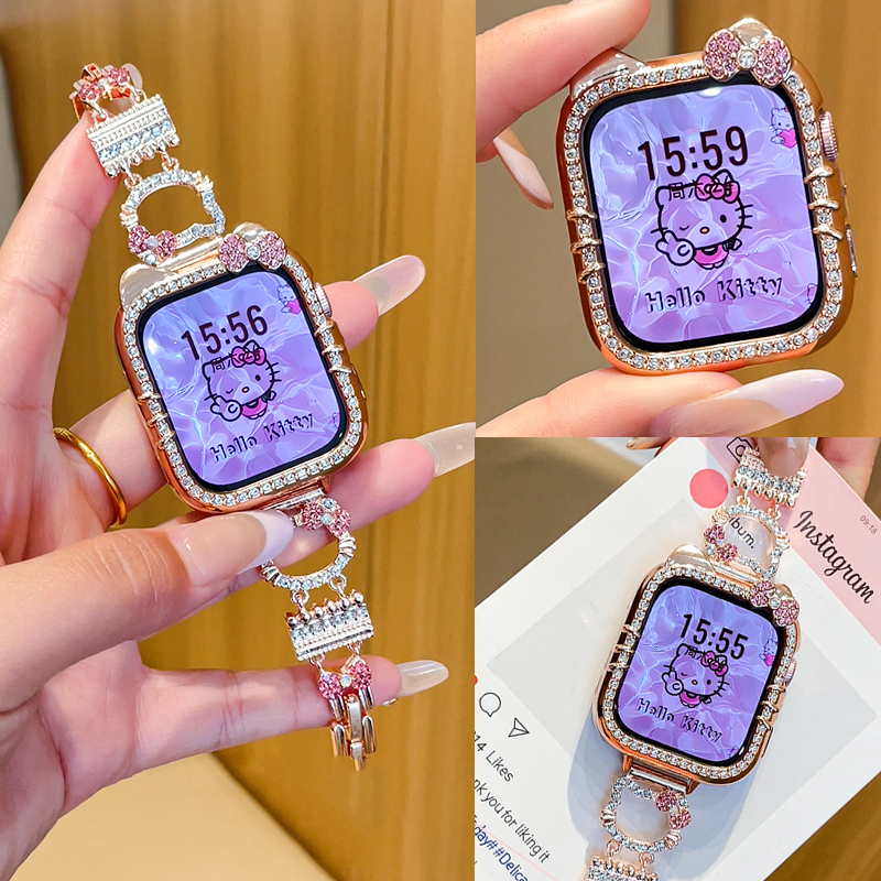Cute Kitty CAT Case for Huawei – Smartwatch Watch Accessories For Women recenzja i cena