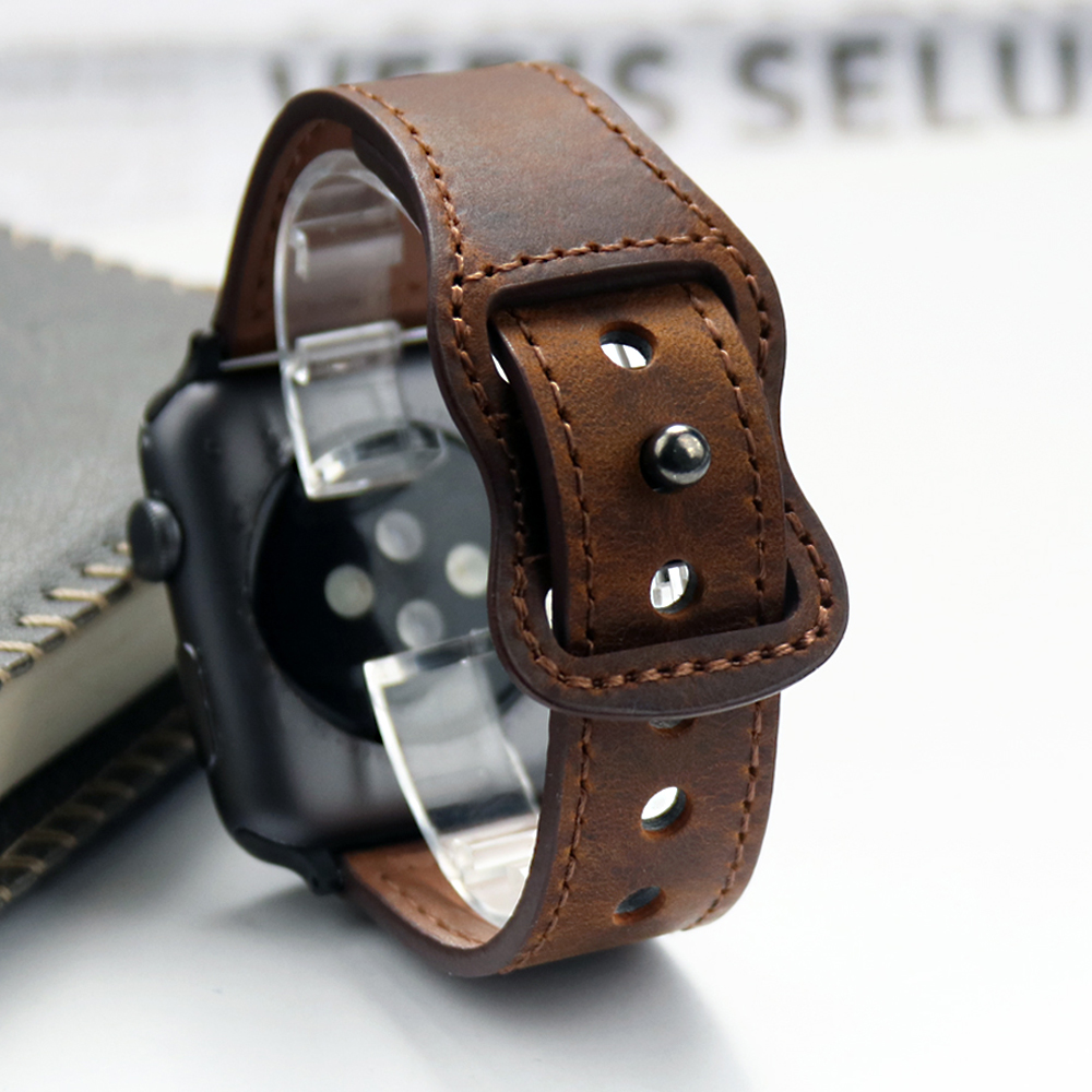 Genuine Leather Correa Strap f – Smartwatch Accessories Shop recenzja i cena