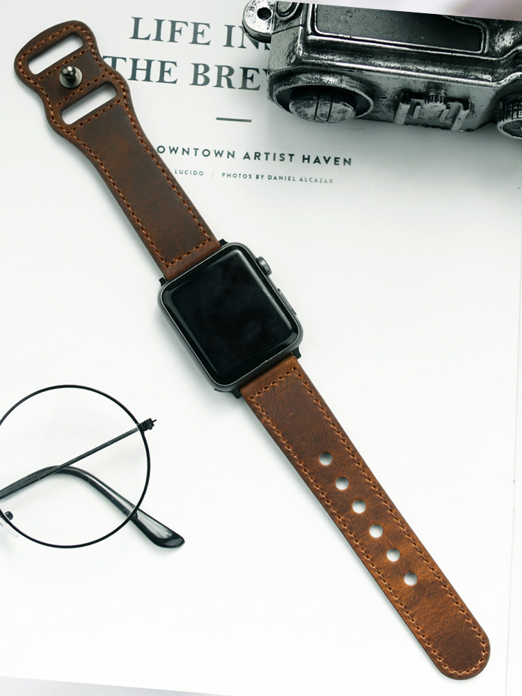 Genuine Leather Correa Strap f – Smartwatch Accessories Shop recenzja i cena