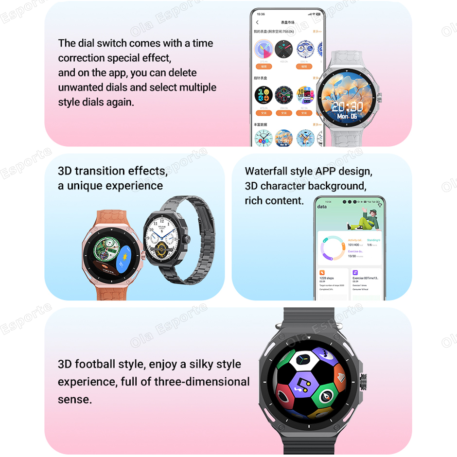 Smart Watch BT Call GPS Sport  – Smartwatch Custom recenzja i cena
